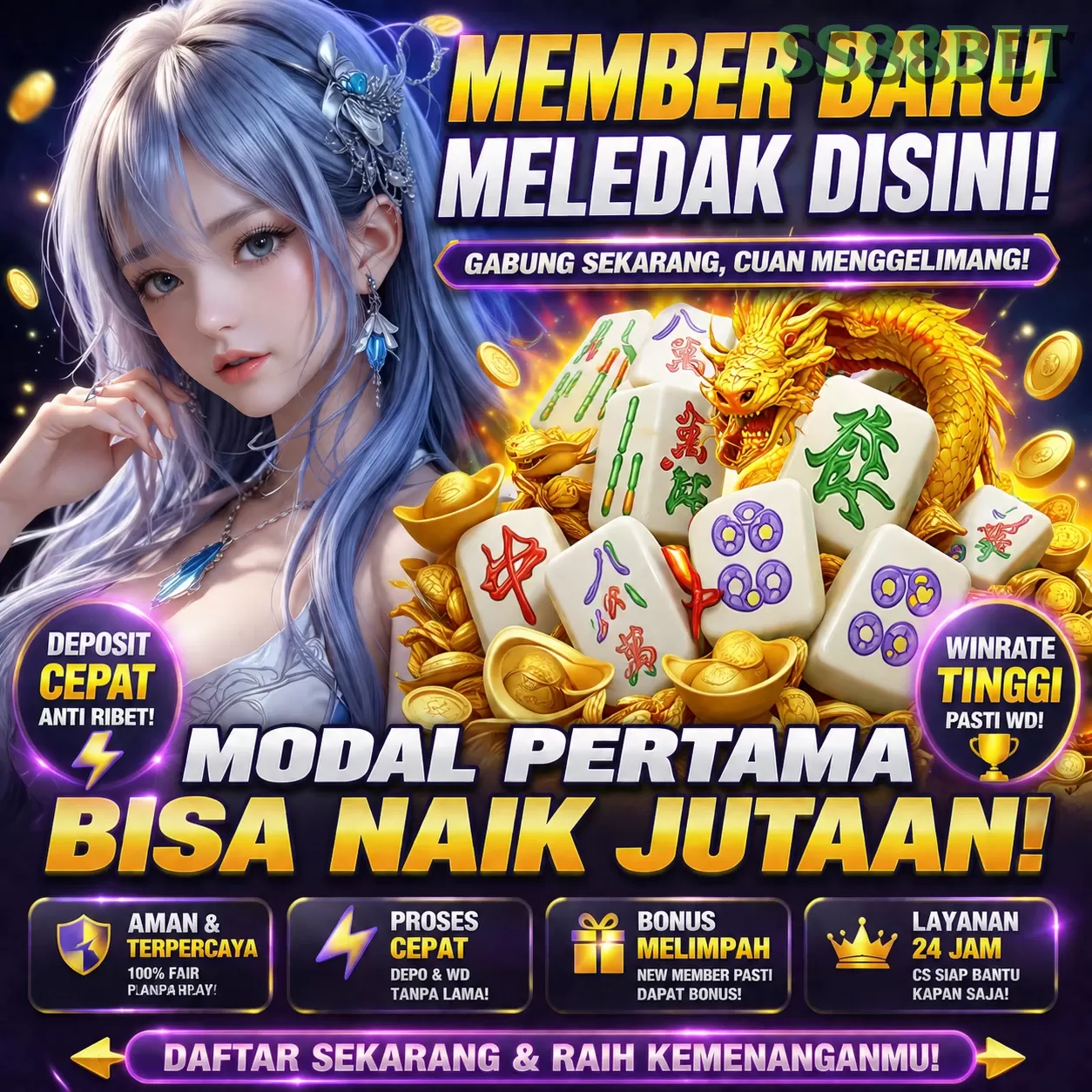 Ikon aplikasi ss88bet resmi